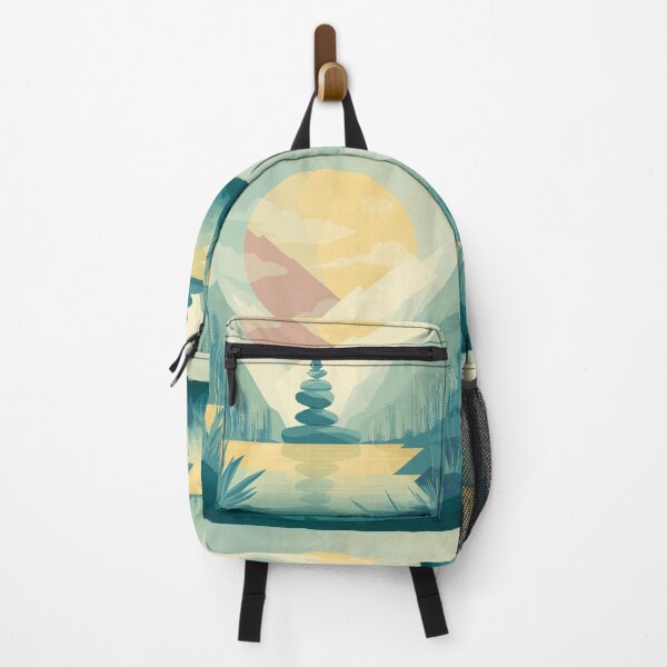 Item preview, Nature Yoga - Soothing Landscape designed and sold by MidArtForge.