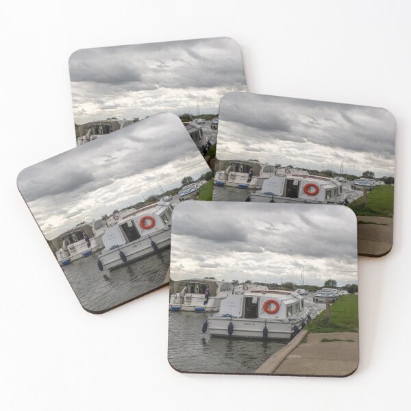 Item preview, Boats moored in Thurne Dyke, Norfolk Broads designed and sold by yackers1.