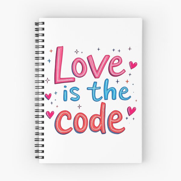 Item preview, Love Is The Code designed and sold by JusRight TT.