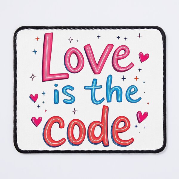Item preview, Love Is The Code designed and sold by JusRight TT.