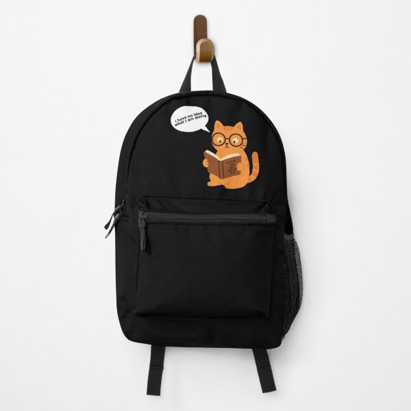 Item preview, Confused Cat Reading – Funny Quote Design designed and sold by DKunic.