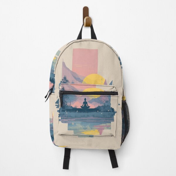 Item preview, Nature Yoga - Soothing Landscape designed and sold by MidArtForge.