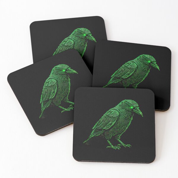 Item preview, Cyber Raven designed and sold by Linework Studio.