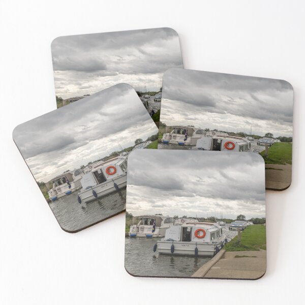 Item preview, Boats moored in Thurne Dyke, Norfolk Broads designed and sold by yackers1.