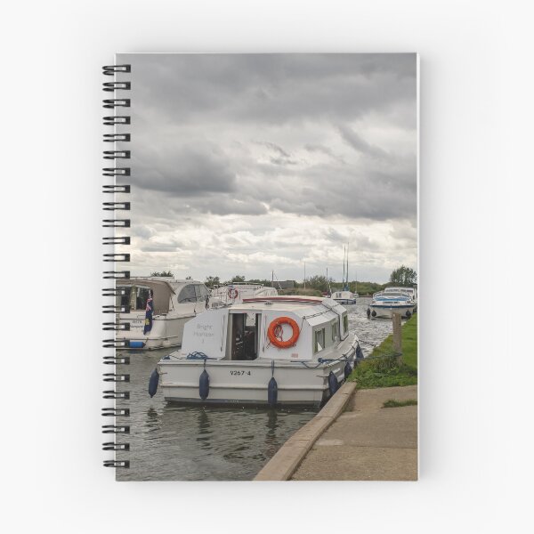 Item preview, Boats moored in Thurne Dyke, Norfolk Broads designed and sold by yackers1.