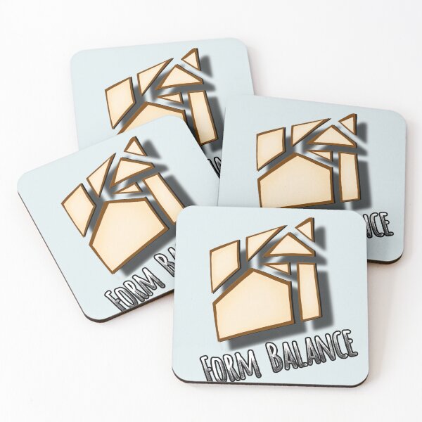 Item preview, Balanced Shapes Abstract Artwork designed and sold by Akshakgyp.