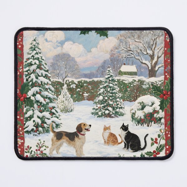 Item preview, Christmas Fairy. Yule. Dog and cats designed and sold by SoniaSarkali.