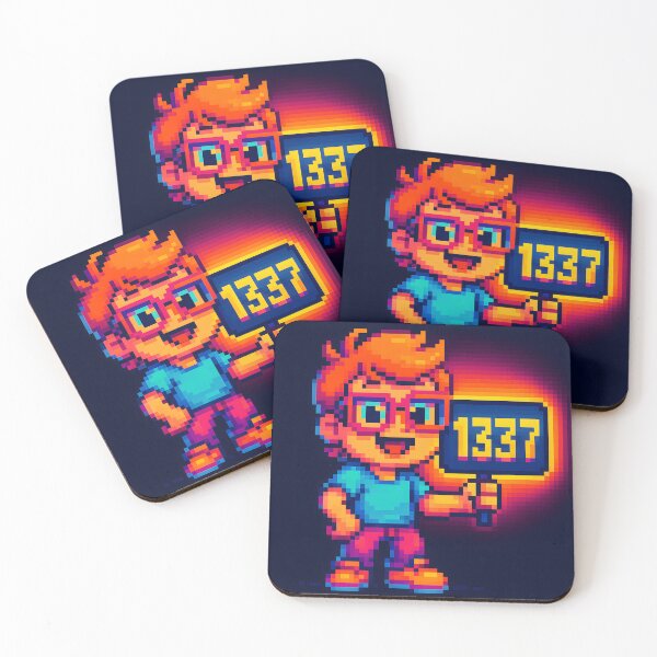 Item preview, Pixel Guest – Retro 1337 Arcade Gamer designed and sold by KawaiiOrbit.