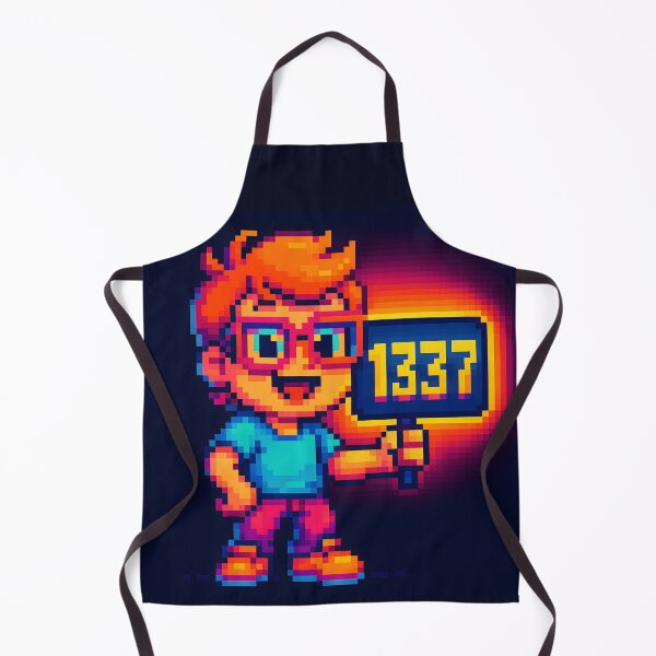 Item preview, Pixel Guest – Retro 1337 Arcade Gamer designed and sold by KawaiiOrbit.