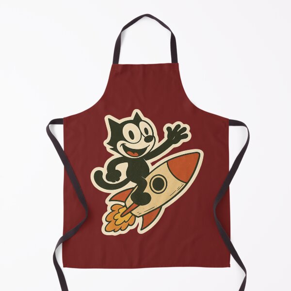 Item preview, FELIX CAT RIDING A ROCKET VINTAGE designed and sold by infinitearte.