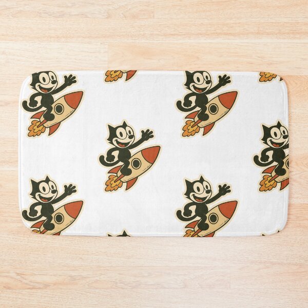 Item preview, FELIX CAT RIDING A ROCKET VINTAGE designed and sold by infinitearte.