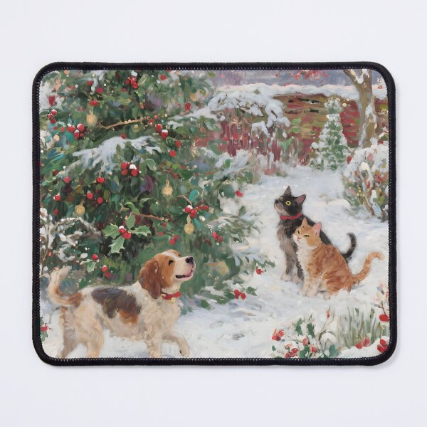 Item preview, Christmas Fairy. Yule. Dog and cats designed and sold by SoniaSarkali.