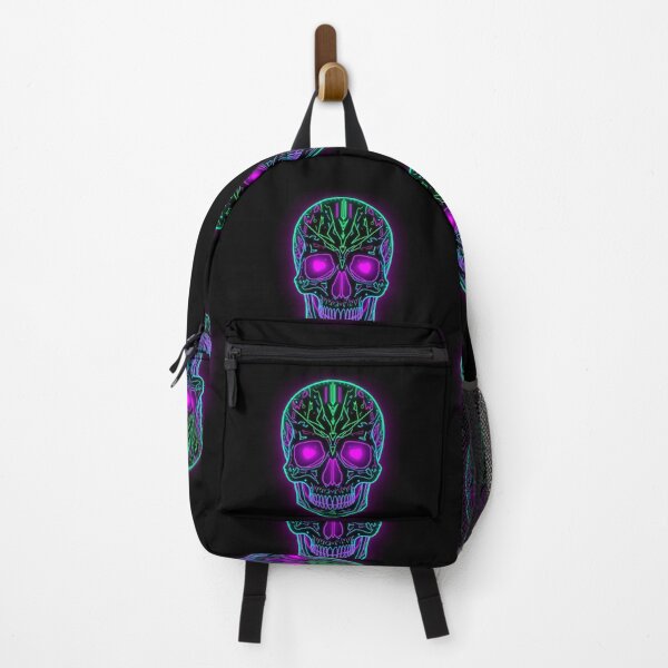 Item preview, Neon Future Skull designed and sold by teedesigndaily.