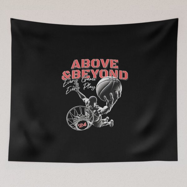 Item preview, Above & Beyond Basketball Street Art | Every Game Every Pla designed and sold by Not Hugo.