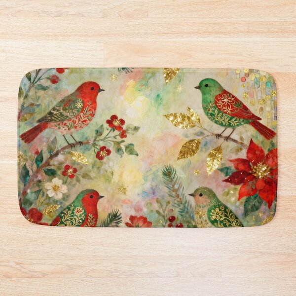Item preview, Christmas Fairy. Yule. Robin designed and sold by SoniaSarkali.