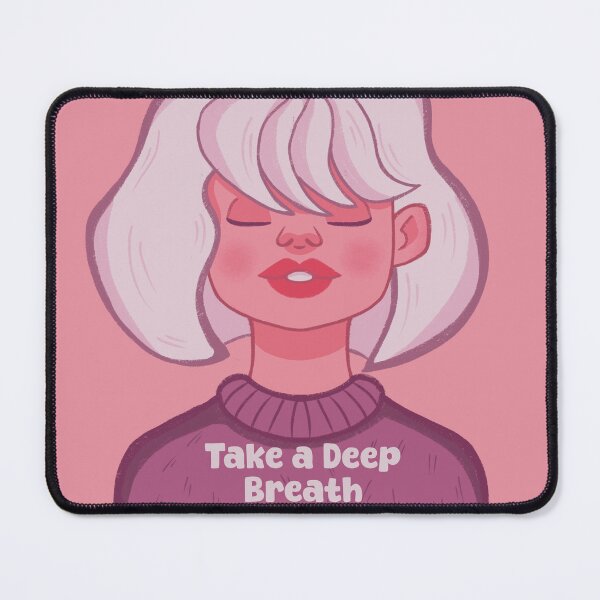 Item preview, "Take A Deep Breath" Girl designed and sold by Cyanidius Art.