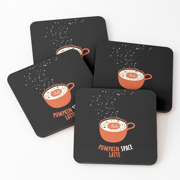 Item preview, Pumpkin Space Latte, Pumpkin Spice Latte, Orange latte art designed and sold by Markadesign.