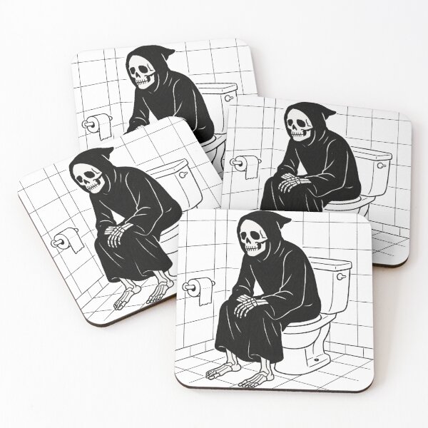 Item preview, Death in the Bathroom designed and sold by pnknessprojects.