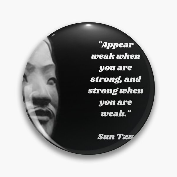 Item preview, Sun Tzu quote designed and sold by julieBarmens.