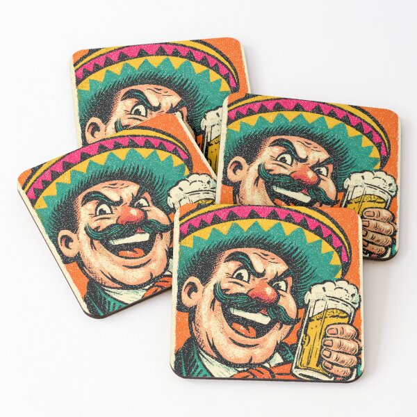 Item preview, Vintage Mexican Man Illustration designed and sold by shafranietz.