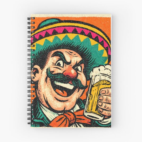 Item preview, Vintage Mexican Man Illustration designed and sold by shafranietz.
