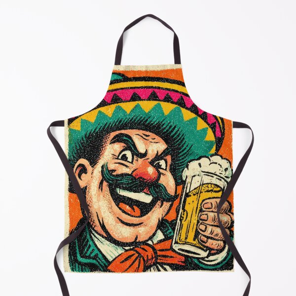 Item preview, Vintage Mexican Man Illustration designed and sold by shafranietz.