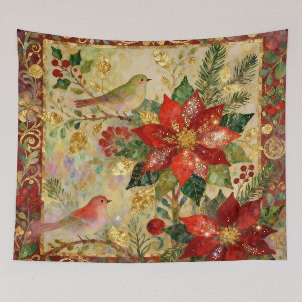 Item preview, Christmas Fairy. Yule. Robin designed and sold by SoniaSarkali.