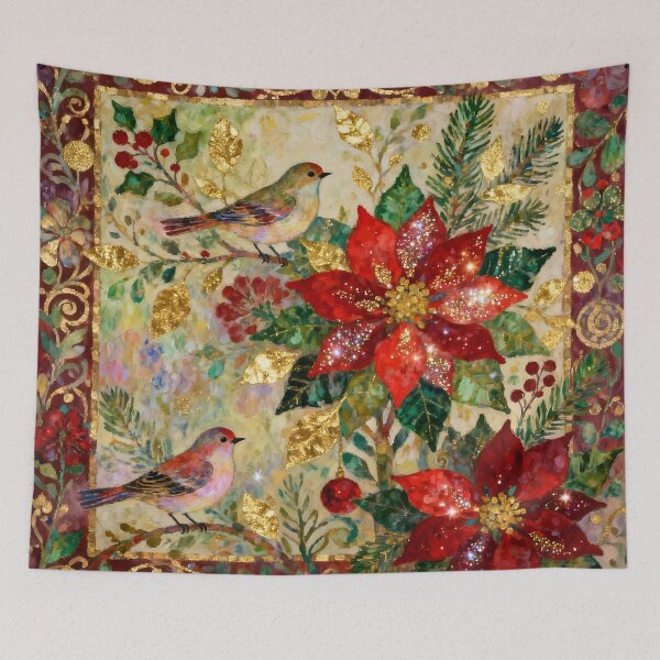 Item preview, Christmas Fairy. Yule. Robin designed and sold by SoniaSarkali.