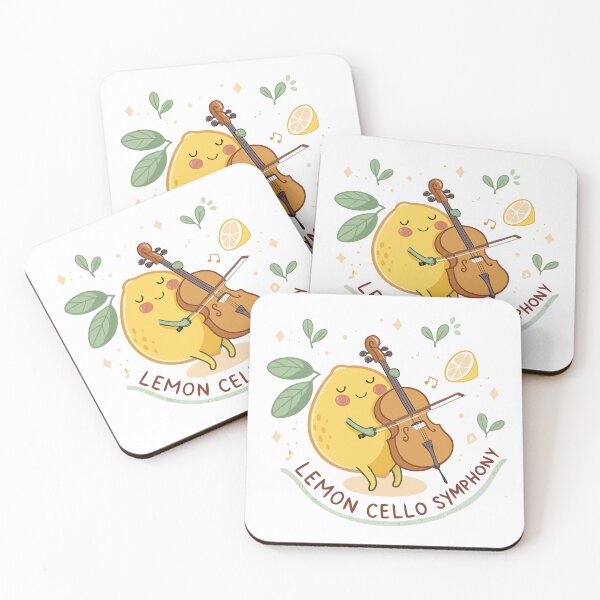 Item preview, Cute Cartoon Lemon Playing Cello – “Lemon Cello Symphony”  Design designed and sold by VividOrganica.