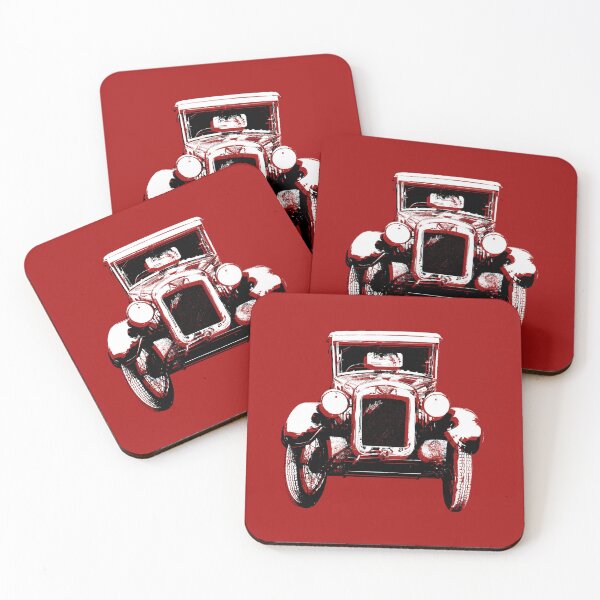 Item preview, Austin Seven vintage British classic car monoblock black/white split designed and sold by soitwouldseem.