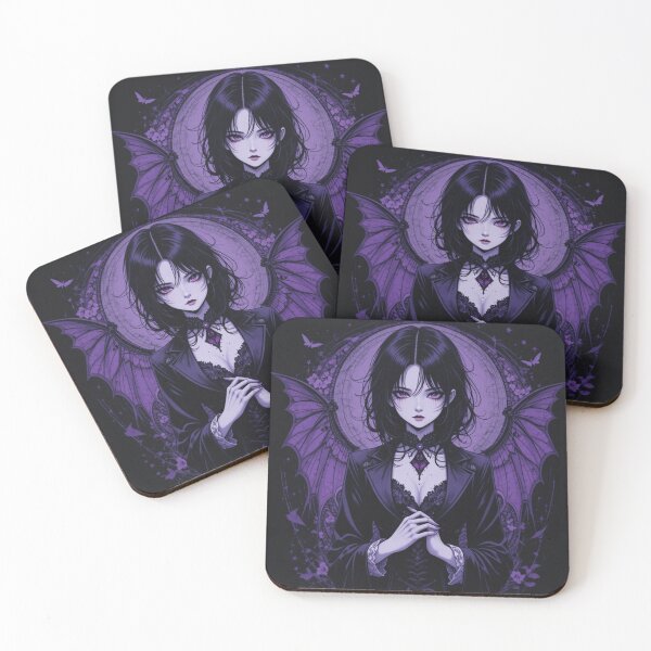 Item preview, Vampire Gothic Illustration – Dark Alternative T-Shirt Design designed and sold by EverydayFind.
