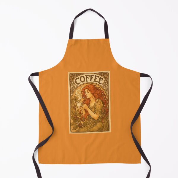 Item preview, Coffee Art Nouveau Poster designed and sold by Halifaxartguy.