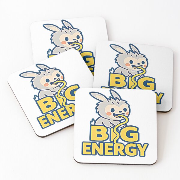 Item preview, Labubu BIG ENERGY – Cute Kawaii Bunny Character Cartoon Art for Stickers, T-Shirts & Gifts designed and sold by NovaThreads Studio.