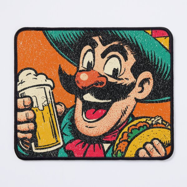 Item preview, Vintage Mexican Man Illustration designed and sold by shafranietz.