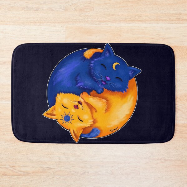 Item preview, Yin Yang Dark Cat designed and sold by Themys24.