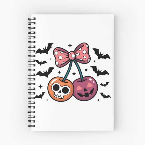 Item preview, Skull Cherry – Cute Halloween designed and sold by Belhbib Art ⭐⭐⭐⭐⭐.