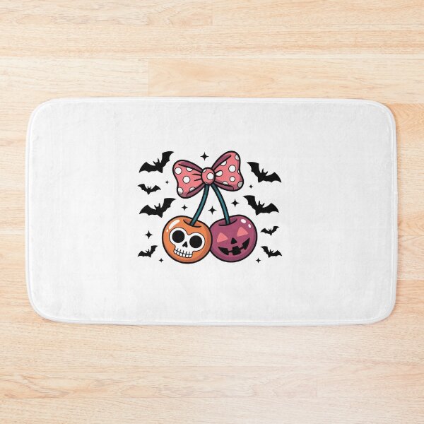 Item preview, Skull Cherry – Cute Halloween designed and sold by Belhbib Art ⭐⭐⭐⭐⭐.
