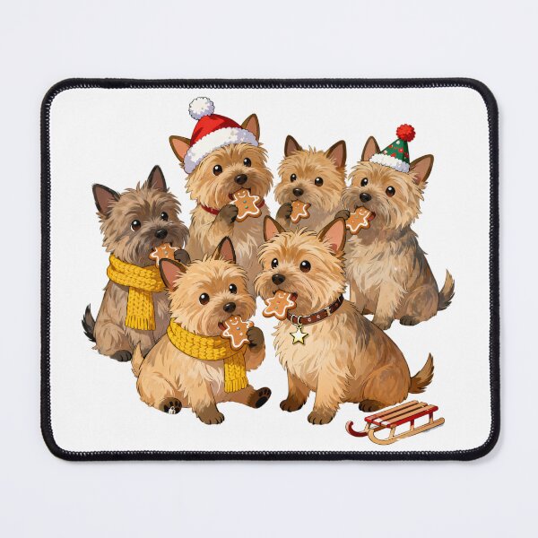 Item preview, Cairn Terrier Merry Christmas designed and sold by forget45studio.