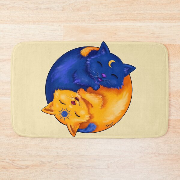 Item preview, Yin Yang Cat Clair designed and sold by Themys24.