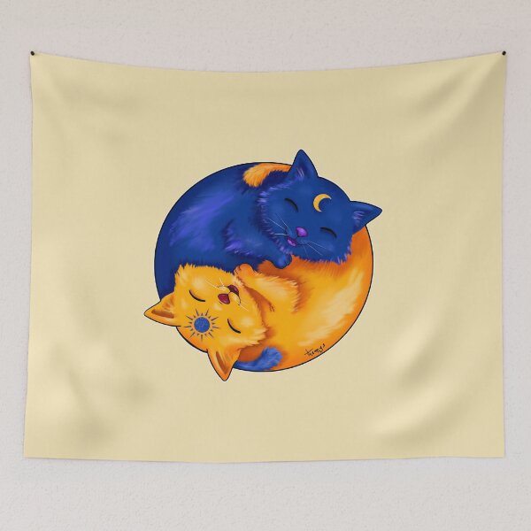 Item preview, Yin Yang Cat Clair designed and sold by Themys24.