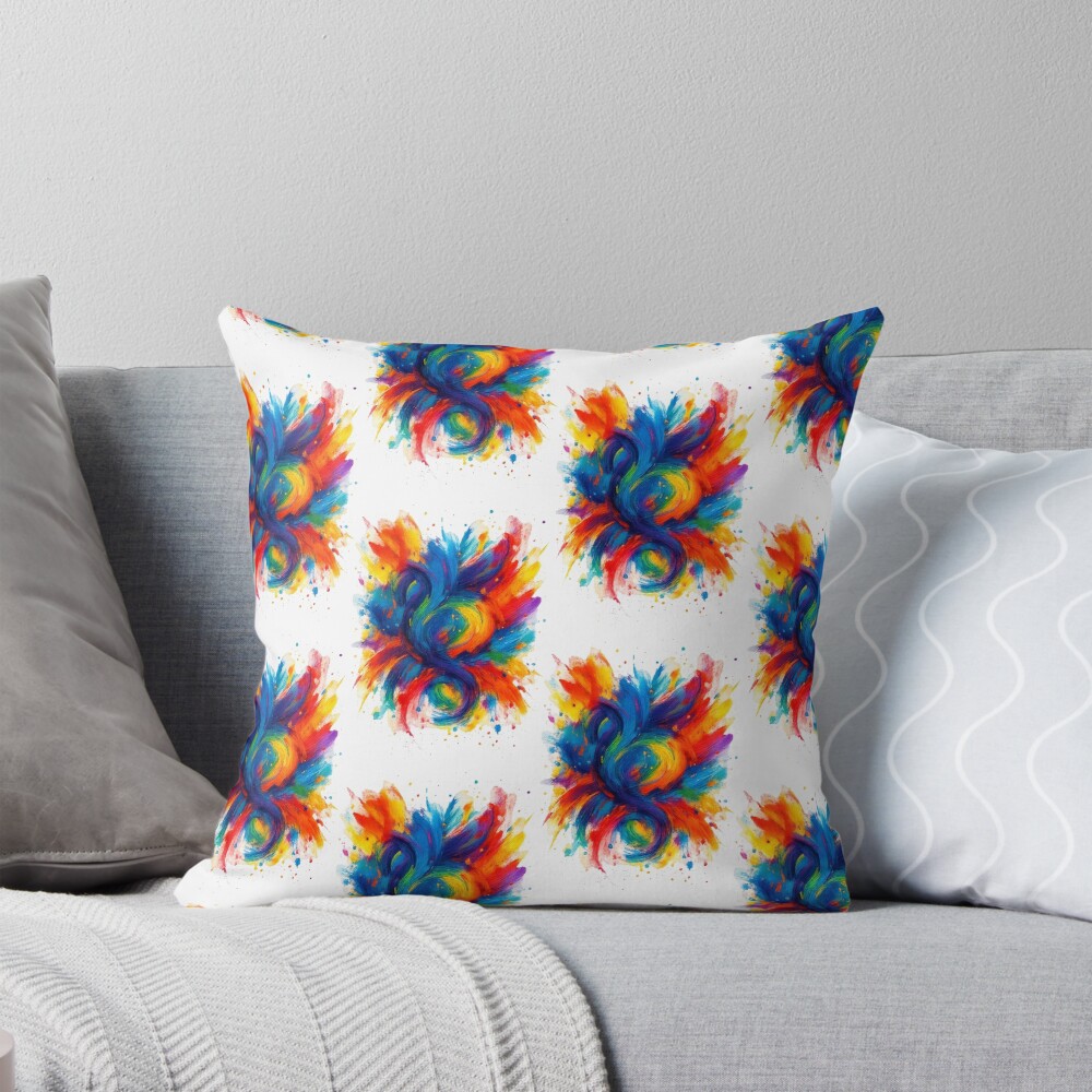 Item preview, Throw Pillow designed and sold by edimoraes.