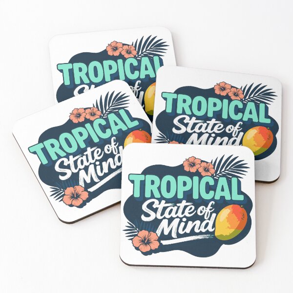Item preview, Tropical State of Mind Mango Vibes designed and sold by AS Vectorhaus.