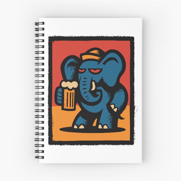Item preview, Drunk Elephant Illustration designed and sold by shafranietz.