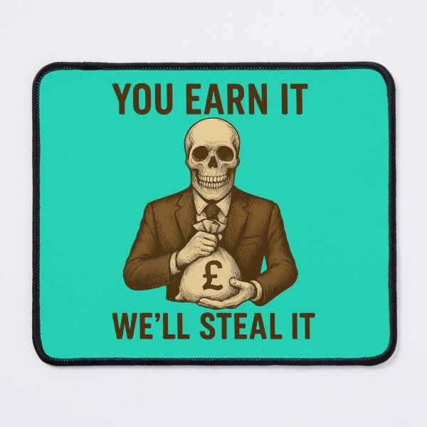 Item preview, You Earn It We'll Steal It Tee Shirt Design designed and sold by ArtComixHaven.