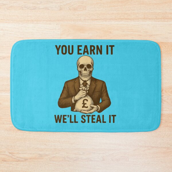 Item preview, You Earn It We'll Steal It Tee Shirt Design designed and sold by ArtComixHaven.