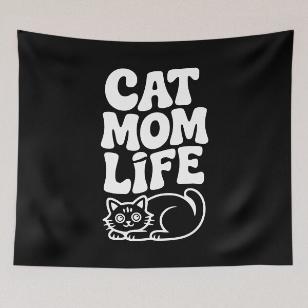 Item preview, Cat Mom Life designed and sold by Frank Ring.