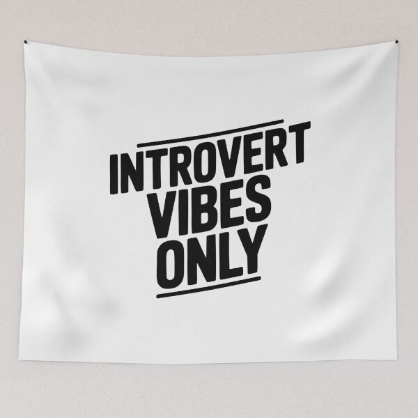 Item preview, Introvert Vibes Only designed and sold by Frank Ring.