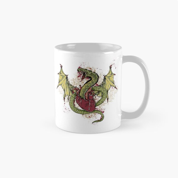 Artikelvorschau, Hearth in the Dragon – Episches Fantasy-Drachenfeuer-Illustrations-T-Shirt entworfen und verkauft von tredinium.