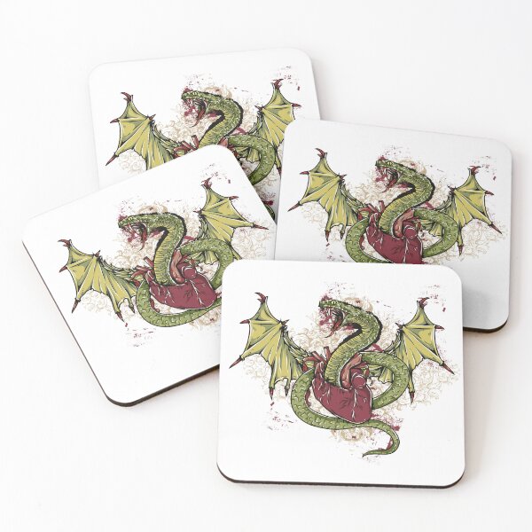 Artikelvorschau, Hearth in the Dragon – Episches Fantasy-Drachenfeuer-Illustrations-T-Shirt entworfen und verkauft von tredinium.