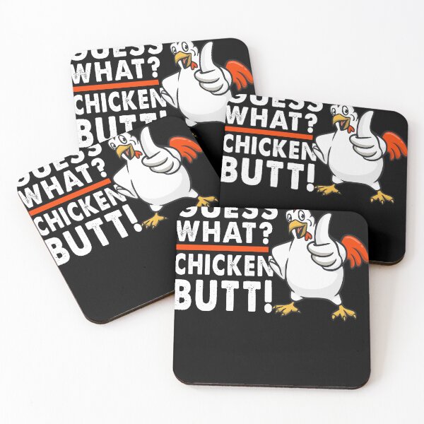 Item preview, Funny Guess What Chicken Butt designed and sold by OswaldArmstrong.